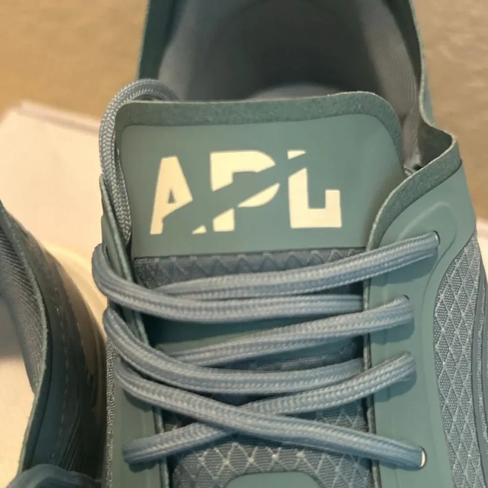 APL Men's 10 Streamline Running Shoes Seaside Teal White Athletic Sneaker NWT
